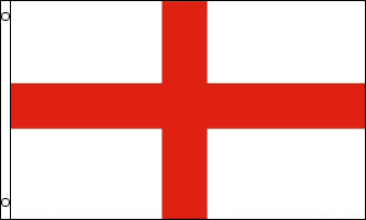 England Flag Woven Spun Polyester 1800 x 900 mm