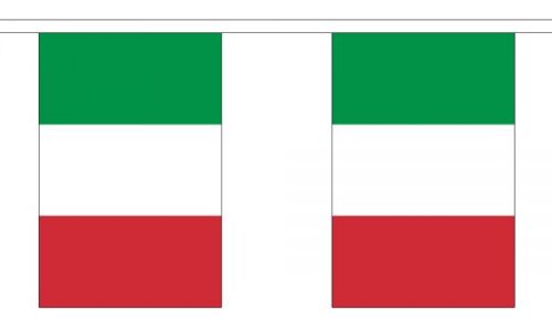 Italy polyester Flag bunting