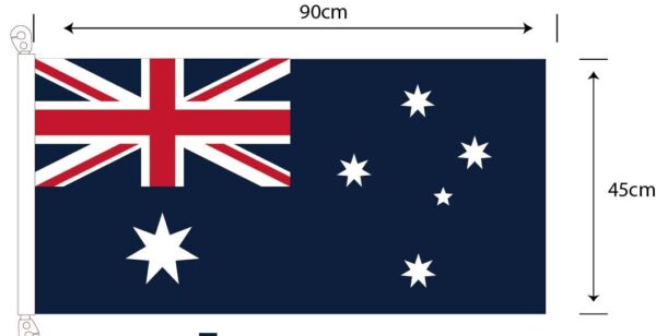 Australia knitted polyester flag
