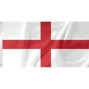 England Flag St George Lionheart and Rose