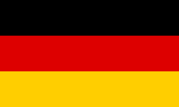 Germany Flag Woven Spun Polyester180 x 90cm