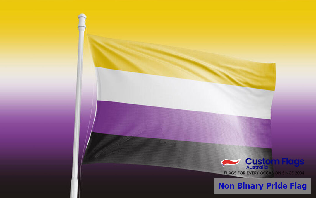 Non binary pride flag