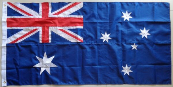 Australia Flag Nylon Sewn & Embroidered Flag 150 x 75cm