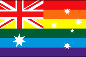 Australian Rainbow Flag