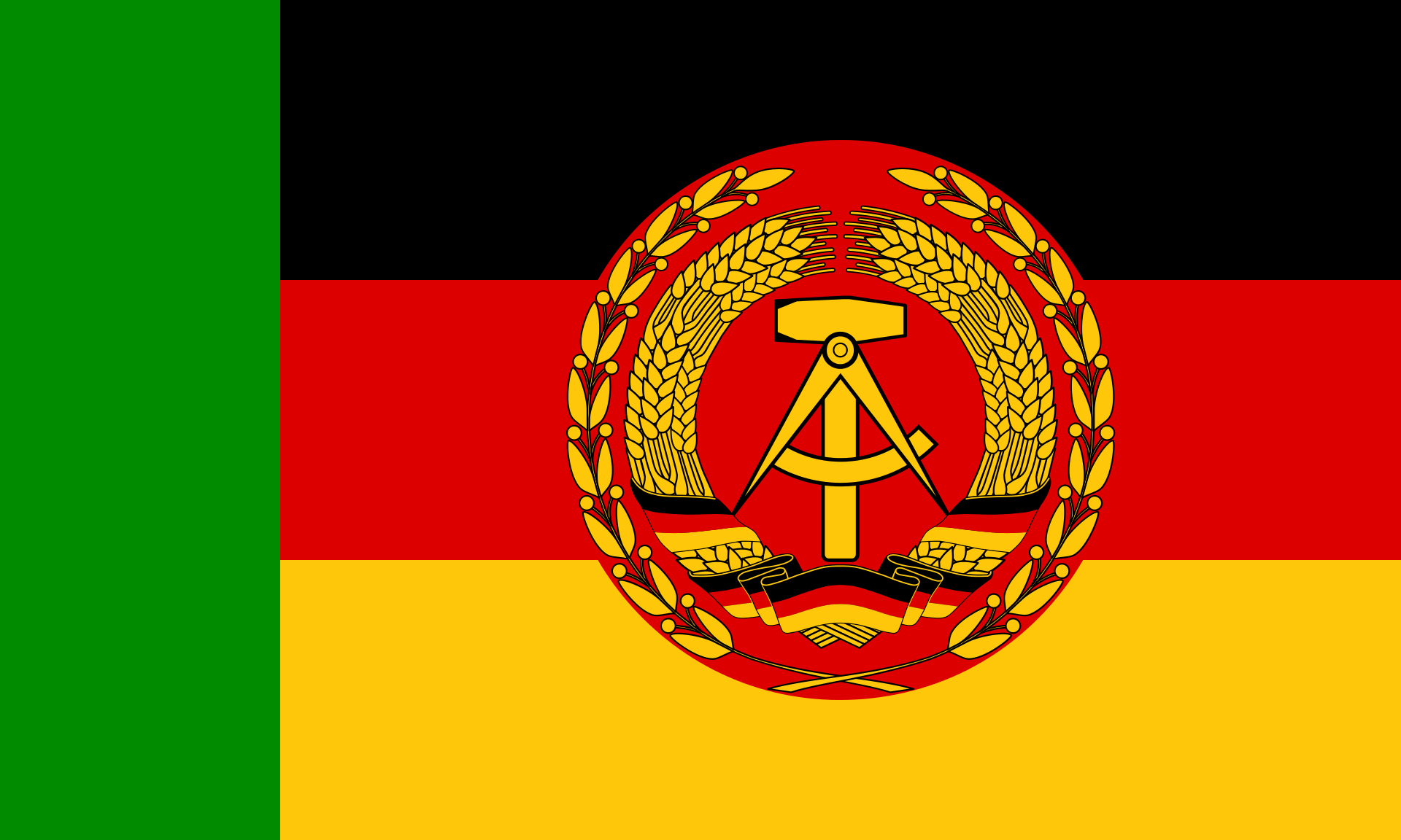 Grenztruppen East Germany Border Troops flag 