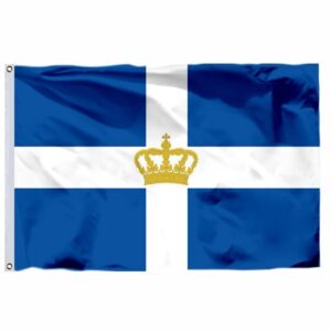 Kingdom Of Greece Flag