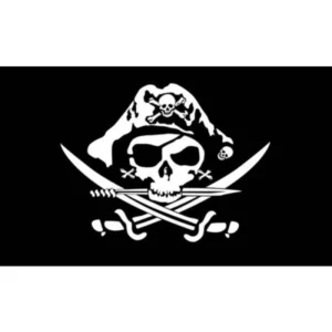 Pirates Flag Crossed Sabres