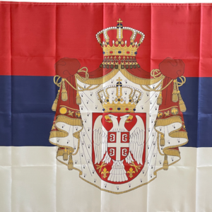 Kingdom Of Serbia 1882-1918  Flag.