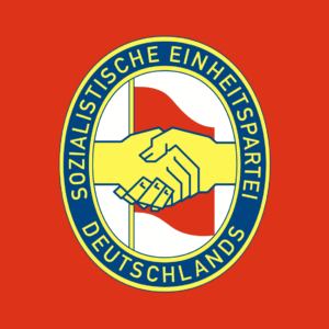 Socialist Party GDR 1946-1990 Flag