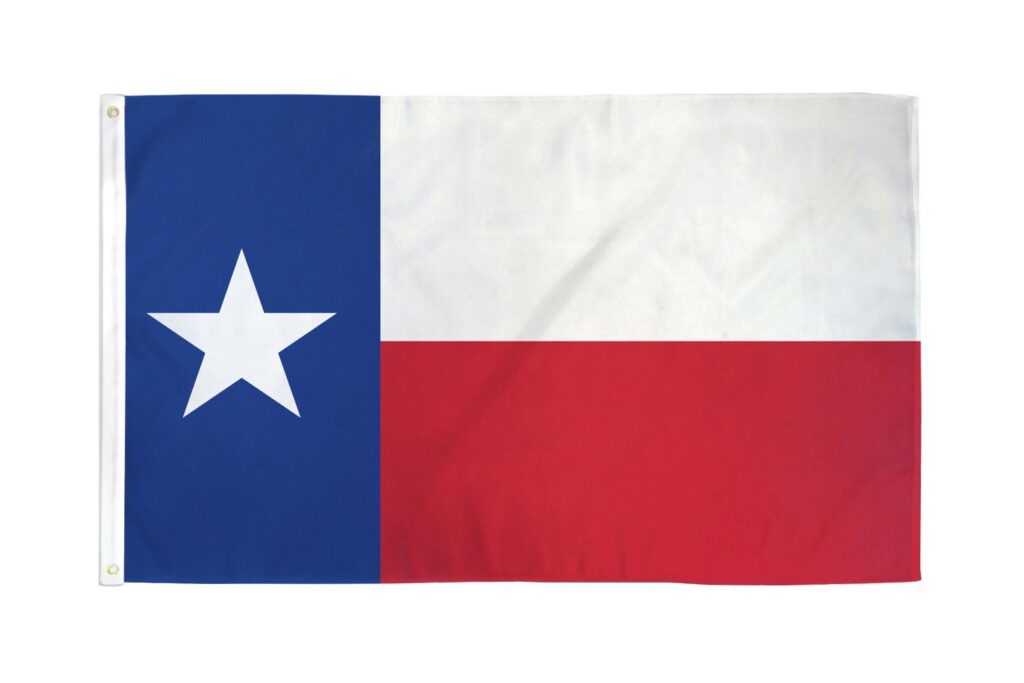 Texas Flag United States - Custom Flag Australia