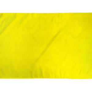 Plain Unprinted Yellow Flag