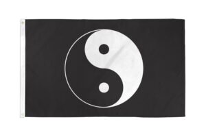 Yin Yang Flag - Custom Flag Australia