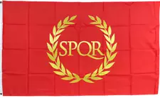 SPQR Roman Empire Flag