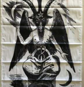 Satan Pagan Baphomet Flag