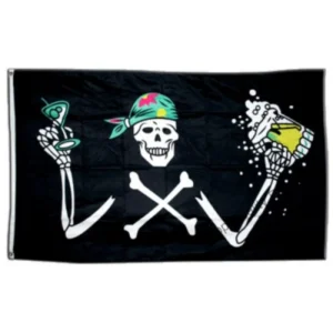 Pirate Beer Party Flag