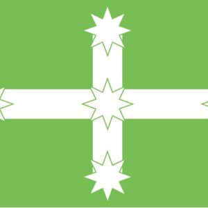 Green Eureka Stockade Flag