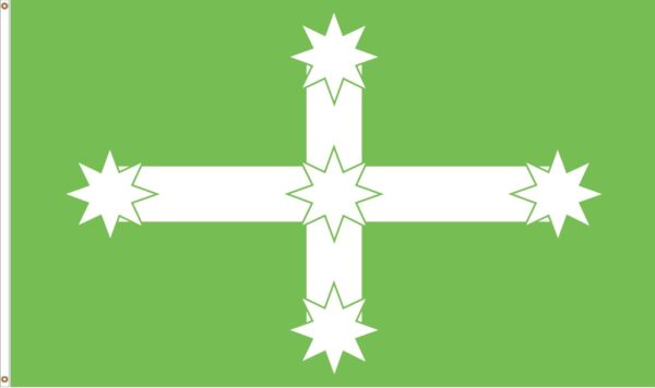 Green Eureka Stockade Flag