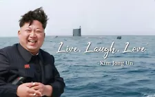 Kim Jong Un Funny Meme Flag