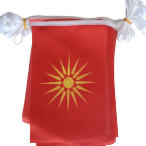 Macedonia 92-95 flag bunting