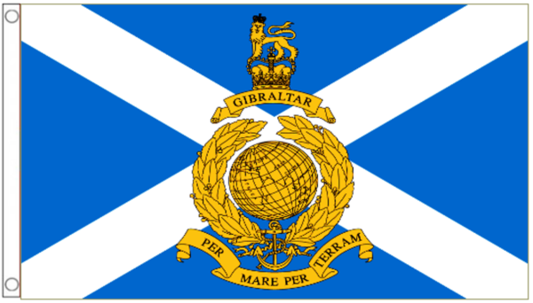 Royal Marine Reserve Scotland Flag