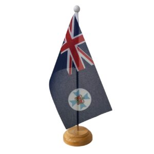 Queensland desk table flag