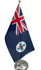 Queensland table desk flag