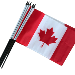 Canadian hand waver flags