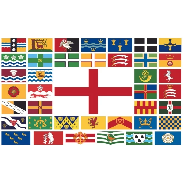 Counties of England Flag