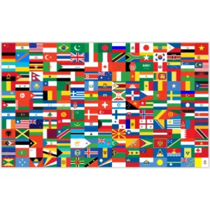 Countries of the world flag