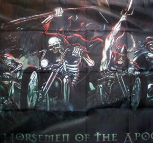 Iron Horsemen Of The Apocalypse Flag