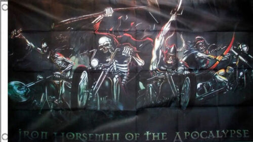 Iron Horsemen Of The Apocalypse Flag