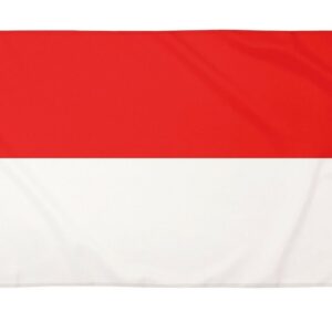 Heavy duty Indonesia flag