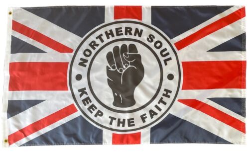 Northern Soul Keep The Faith Flag