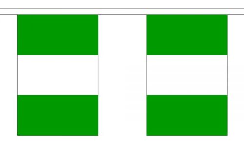 Nigeria Flag Bunting