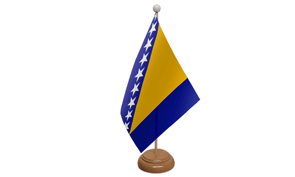 Bosnia desk table flag