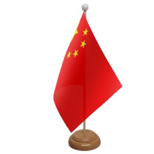 China desk table flag