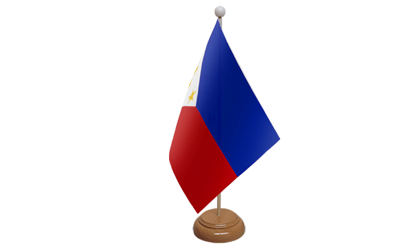 Philippines desk table flag