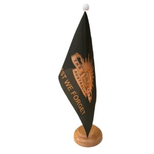 Army lest we forget desk table flag