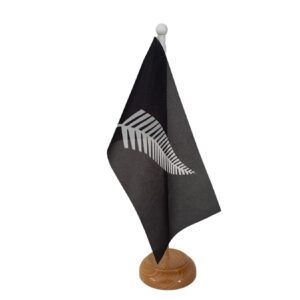 NEW ZEALAND FERN DESK TABLE FLAG