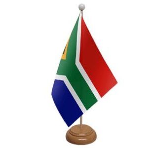 South Africa Desk Table Flag