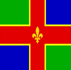 County Lincolnshire flag