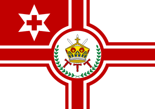 Tongan Royal Standard Flag 1872-1875