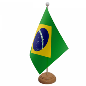 Brazil desk table flag