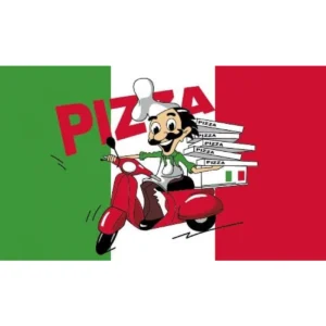 Pizza Deliveries Flag
