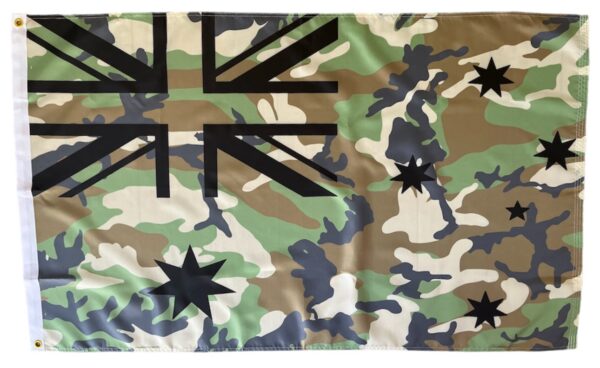 camouflaged Australia Flag