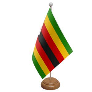Zimbabwe table flag