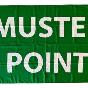 Muster Point Safety Flag