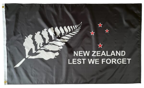New Zealand Remembrance flag