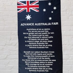 Australian National Anthem Flag