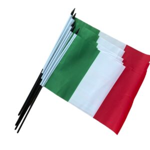 Italy Italia hand waver flags